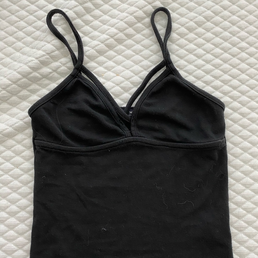 Black brandy Melville crossover tank
